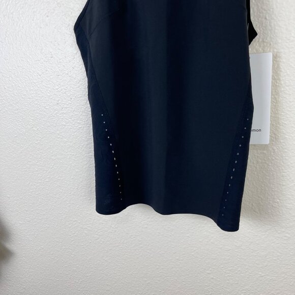Lululemon Athletic Lightweight Stretch Run Tank Airflow Black NWT Women’s Sz 2 - Picture 4 of 9